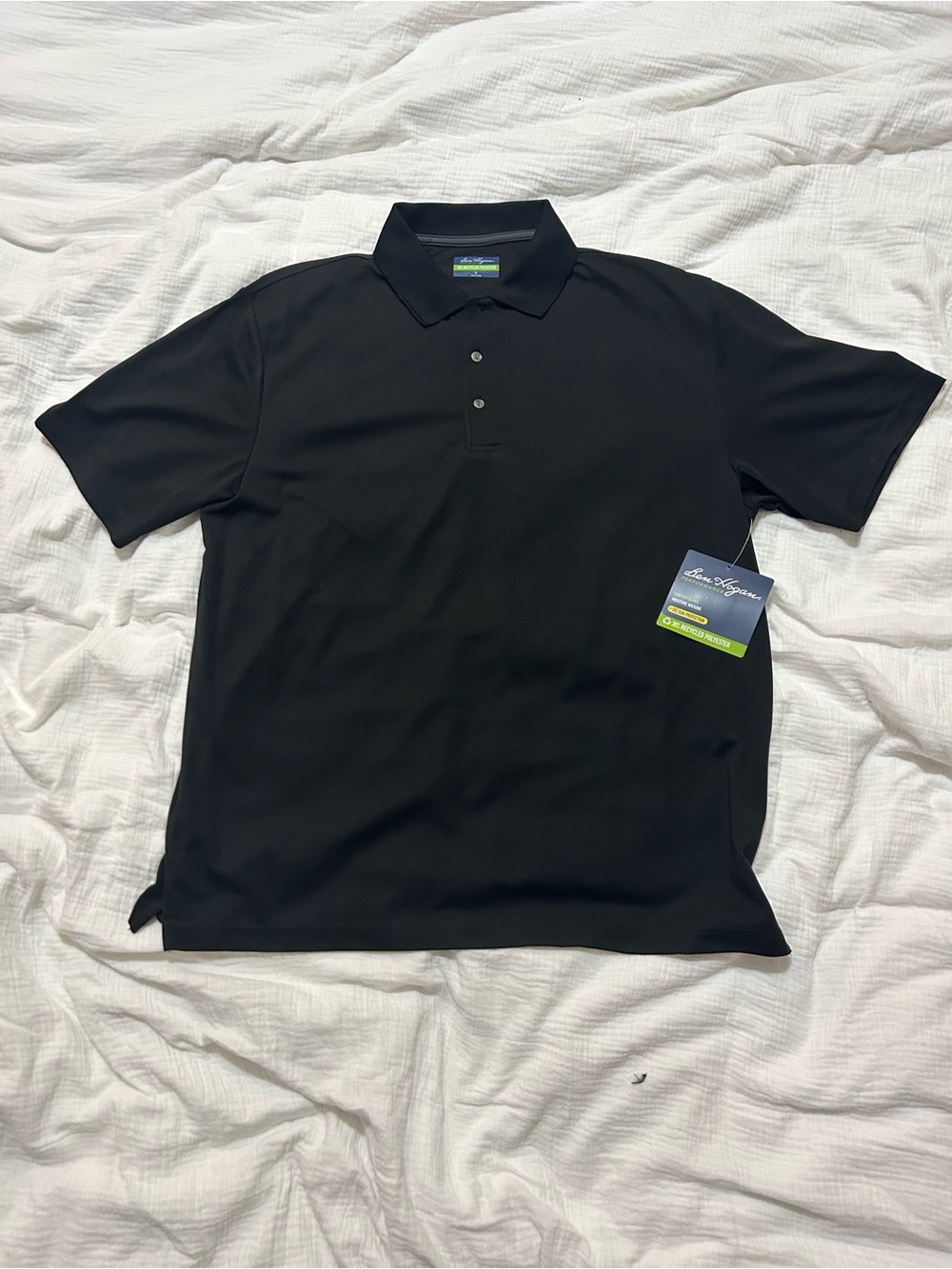 Hogan Men's Black Polo Shirt - Minimal Performance Design